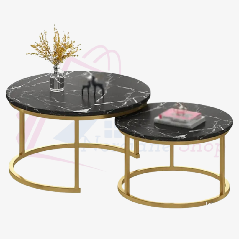 Deux tablettes de salon